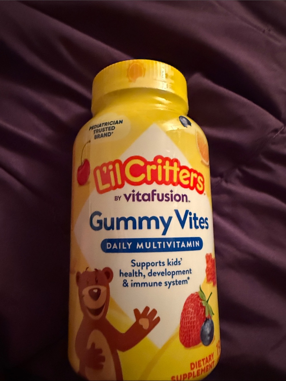 Lil Critters by vitafusion Gummy Vites Daily Multivitamin - Yellow